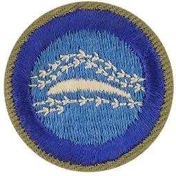 Aerodynamics merit badge, Type C, 1942 - 1946