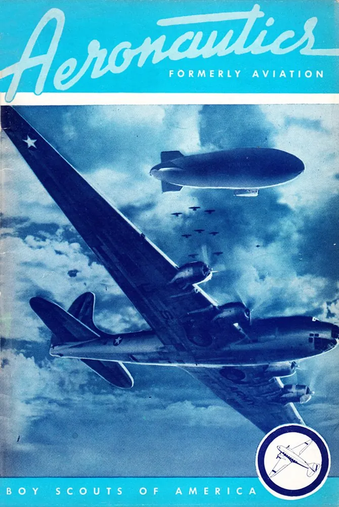 Aeronautics merit badge pamphlet, Type 4BL, 1942 - 1944