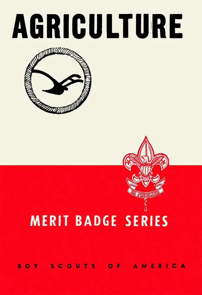 Agriculture merit badge pamphlet, Type 5A, 1944