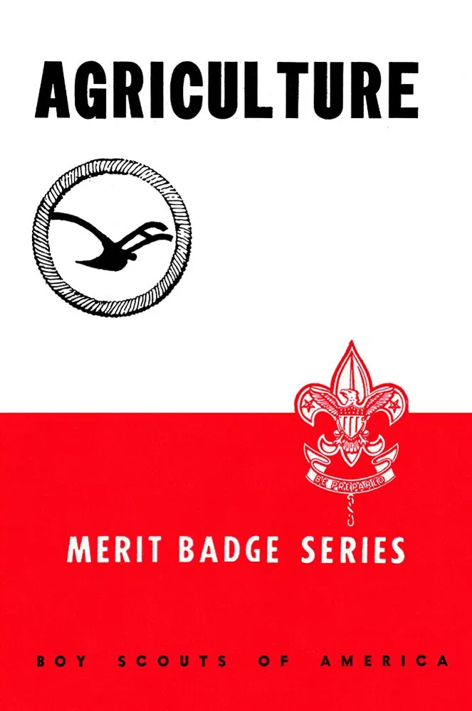 Agriculture merit badge pamphlet, Type 5B, 1945 - 1951