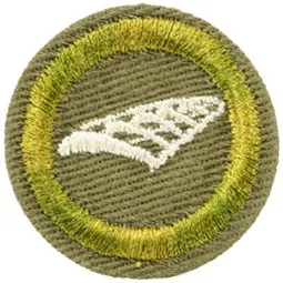 Airplane Structure merit badge, Type E, 1947 - 1952