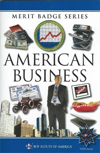 American Business merit badge pamphlet, Type 10C-1B, 2013