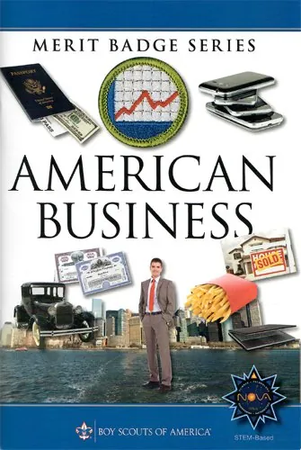 American Business merit badge pamphlet, Type 10D-2, 2017 - 2023