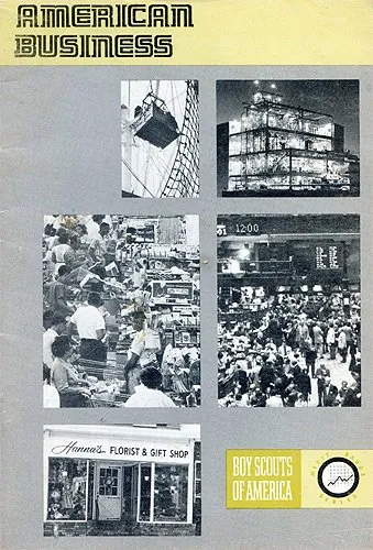 American Business merit badge pamphlet, Type 8B, 1975 - 1978