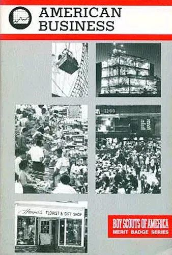 American Business merit badge pamphlet, Type 9A-1, 1980 - 1992