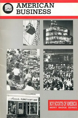 American Business merit badge pamphlet, Type 9A-2, 1994 - 1997