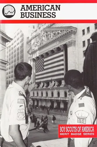 American Business merit badge pamphlet, Type 9B, 2002 - 2006