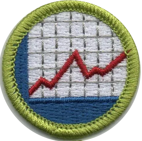 American Business merit badge, Type M, 2025 - current