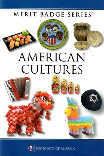 American Cultures merit badge pamphlet, Type 10D-2, 2019