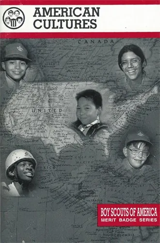 American Cultures merit badge pamphlet, Type 9B-2, 1998 - 2002