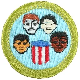 American Cultures merit badge, Type H, 1972 - 2002