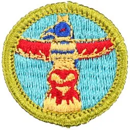 Wood Carving merit badge, Type G, 1961 - 1971