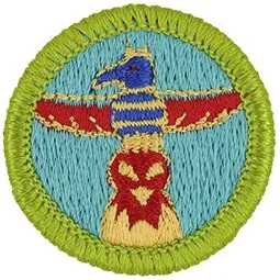 Wood Carving merit badge, Type J, 2002 - 2009