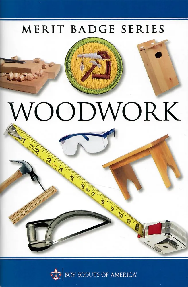 Woodwork merit badge pamphlet, Type 10C-2, 2011 - 2015