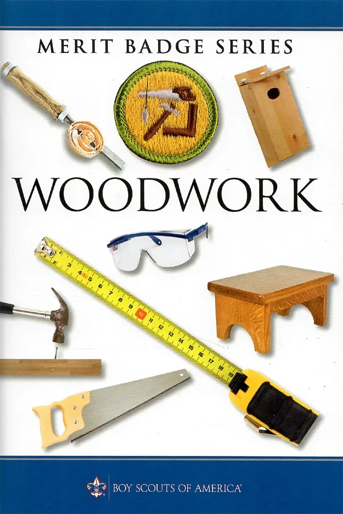 Woodwork merit badge pamphlet, Type 10D-2, 2020 - 2023