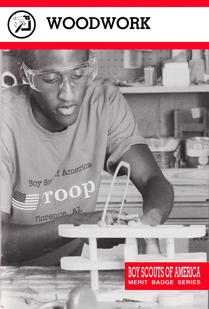 Woodwork merit badge pamphlet, Type 9B-1, 2003 - 2005