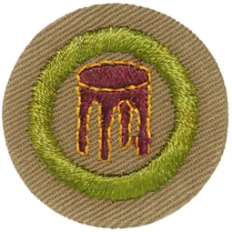Woodwork merit badge, Type B, 1934 - 1935
