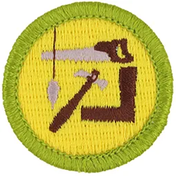 Woodwork merit badge, Type J, 2002 - 2009