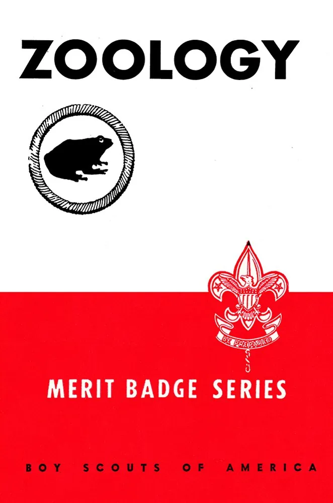 Zoology merit badge pamphlet, Type 5B, 1945 - 1951