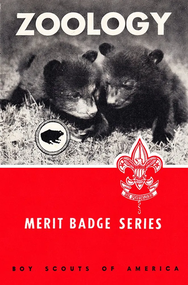 Zoology merit badge pamphlet, Type 6, 1952 - 1965