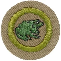 Zoology merit badge, Type B, 1934 - 1935