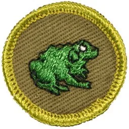 Zoology merit badge, Type F, 1961 - 1968